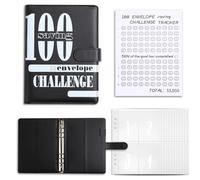 Budget Binder, Money Saving Binder with 100 Envelopes, Cash Envelopes Money Organizer for Budgeting