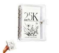 Budget Binder, Money Saving Wallet for Savings Challenges, Budget Book with 6-Ring Design, Waterproof and Durable for Daily Budgeting, Travel and Financial Planning