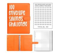 Budget Binder Set with Clear Pocket Budget Planner Money Saving Cash Envelope for Budgeting Relationship Building Diary