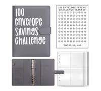 Budget Binder Set with Clear Pocket Budget Planner Money Saving Cash Envelope for Budgeting Relationship Building Diary