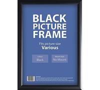 Budget Black Picture Frames , 14 Sizes : A4, A3, A2 , A1 (4 x 6")