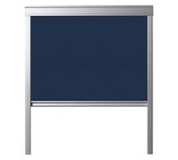 Blackout Budget Roller Blind compatible with VELUX Roof Windows with size codes M04 / 304/1 / MK34, Blue