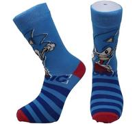 Budget Gifts Sonic Mens Calf Socks Size 6-11