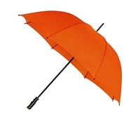 Budget Golf Umbrella, Value Umbrella Available in Lots of Colours (Orange)