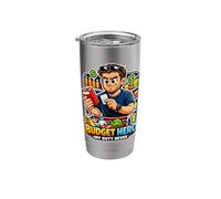 Budget Hero Off Duty Never Stainless Steel Insulated Tumbler