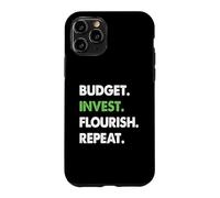 Budget Invest Flourish Repeat Financial Turnaround Case for iPhone 11 Pro
