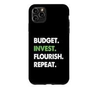 Budget Invest Flourish Repeat Financial Turnaround Case for iPhone 11 Pro Max
