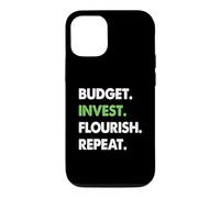 Budget Invest Flourish Repeat Financial Turnaround Case for iPhone 12/12 Pro
