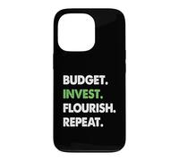Budget Invest Flourish Repeat Financial Turnaround Case for iPhone 13 Pro