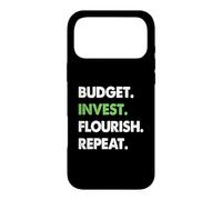 Budget Invest Flourish Repeat Financial Turnaround Case for iPhone 17 Pro Max