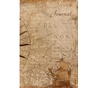 Budget Journal - Compass Map Travel Journal and Notebook: Journal Lined, Professional Notebook: Business Notebook, 6x9 Inches, 110 pages