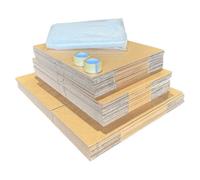 Budget Large Moving House Pack (37 Mixed Cardboard Boxes)