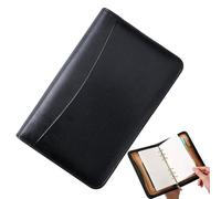Budget Notebook Planner,PU Leather 6 Cash Money Binder Organizer with Calculator | Waterproof Cash Budget Binder,Multifunctional Savings Binder