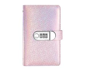 Budget Organizer - Money Saving Binder with 100 Envelopes, Secure Pu Cover | Compact Finance Management Tool for Adults Kids Home School, Personal Allowance Tracking, Pink/Blue
