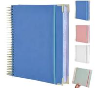 Budget Planner, 2025 Planner Diary, Monthly Finance Organizer with Expense Tracker Notebook to Manage Your Money Effectively, Undated Finance Planner/Account Book, Start Anytime (Blue -A5)