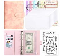 Budget Planner A 6 Budget Binder Rings Binder Financial Planner with Money Envelopes Sheets Label Money Organiser