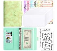 Budget Planner A 6 Budget Binder Rings Binder Financial Planner with Money Envelopes Sheets Label Money Organiser