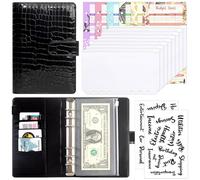 Budget Planner A 6 Budget Binder Rings Binder Financial Planner with Money Envelopes Sheets Label Money Organiser