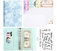 Budget Planner A 6 Budget Binder Rings Binder Financial Planner with Money Envelopes Sheets Label Money Organiser
