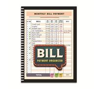 Budget Planner And Bill Checklist Organiser For Family Finance Management With Easy To Use And Carry Income Expense