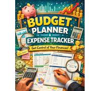 Budget Planner and Expense Tracker 365: A Simple Daily Money Organizer to Track Spending, Plan Monthly Budgets, Save More, and Stay Financially Consistent All Year