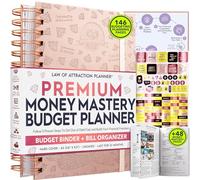 Budget Planner and Monthly Bill Organizer + Cash Envelope Buget Sytem | Finance Planner, Bill Payment Tracker & Money Saving with Panduo App | Money Mindset Journal for Attracting Financial Abundance