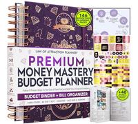 Budget Planner and Monthly Bill Organizer + Cash Envelope Buget Sytem | Finance Planner, Bill Payment Tracker & Money Saving with Panduo App | Money Mindset Journal for Attracting Financial Abundance