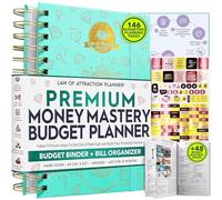 Budget Planner and Monthly Bill Organizer + Cash Envelope Buget Sytem | Finance Planner, Bill Payment Tracker & Money Saving with Panduo App | Money Mindset Journal for Attracting Financial Abundance