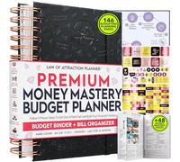 Budget Planner and Monthly Bill Organizer + Cash Envelope Buget Sytem | Finance Planner, Bill Payment Tracker & Money Saving with Panduo App | Money Mindset Journal for Attracting Financial Abundance