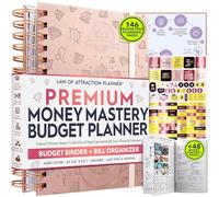Budget Planner and Monthly Bill Organizer with Pockets - A Finance Journal and Debt Tracker for Bill Payments & Savings | A 12-Month Financial Journey to Financial Freedom