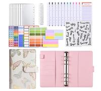 Budget Planner Book | Book for Budget Planning and Organisation | Budget Planner Ring Binder in A6 Size, for Men, Son, Daughter, Family, Men, Teenagers, Friends