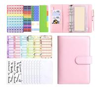 Budget Planner Book, PU Leather 2026 Weekly Daily Journal - Budget Book and Monthly Invoice Planner, for Financial Challenge Savings Payment Planning Home and Office
