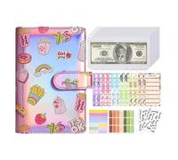 Budget Planner - Budget Binder | Money Saving Wallet | Accounting Book Book | Cash Envelope Budget, Monthly Financial Journal, Personal Account Book, 12 Cash Envelopes | Achieve Financial Goals