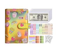 Budget Planner - Budget Binder | Money Saving Wallet | Accounting Book Book | Cash Envelope Budget, Monthly Financial Journal, Personal Account Book, 12 Cash Envelopes | Achieve Financial Goals