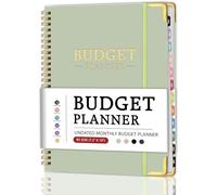 Budget Planner - Monthly Budget Book with Expense Tracker Notebook, Undated Bill Organizer & Finance Planner to Manage Your Money Effectively, Account Planner, For Personal, Small Business, and
