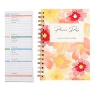 Budget Planner, Monthly Financial Organizer with Expense Tracker Notebook, to Manage Your Money Effectively, Undated Finance Planner, Account Book, for Expenses, Deposits and Balance, A5, Floral