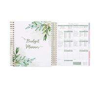 Budget Planner Notebook, 8.5x11 Inch Monthly Financial Organizer, 200g Premium Paper Expense Tracker, Large Format Notebook for Home, Office, Personal Finance