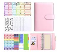 Budget Planner | PU Leather Weekly Daily Financial Planner, Monthly Financial Organizer and Notebook for Managing Expenses and Payments Home Office Travel Men