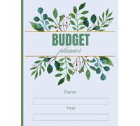 Budget Planner: Undated Weekly & Monthly Budget Book for Personal Finance | Sage Green Botanical Design