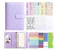 Budget Planner - Weekly Daily PU Leather Financial Planner | Budget Organizer & Bill Notebook | for Expense Management and Payments Home Office Travel Men