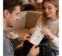 Budget Planner with Combination Lock - A6 100-Envelope Savings Challenge Binder for Money Management, Playful & Cash Saving Folder for Home or Personal Finance