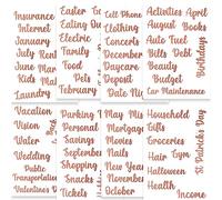 Budget Stickers for Cash Envelopes, Mageeki 80 Cash Envelope System Budget Binder Label Stickers, Vinyl Decals for Money Organizer Wallet & A6 Cash Binder & Finance Planner