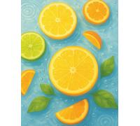 Budgeting & Expense Tracker - Citrus Clarity: A guided monthly tracker for simple, mindful financial awareness