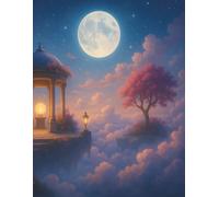 Budgeting & Expense Tracker - Moon Sakura: A practical monthly logbook to track income, spending, and balance with clarity