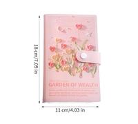 Budgeting - Financial Planner for Saving | Aesthetic Art Exterior with Transparent Pockets & Numerical Tracking for Allowances, Holidays, Birthdays and Reserves