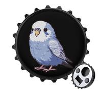 Budgie Bird Magnetic Bottle Opener Refrigerator Magnet Fridge Magnets Kitchen Supplies