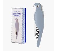 Budgie Bottle Opener / 3-in-one Opener Cutter Corkscrew/Novelty Bird Colourful Beer Bottle Opener (Blue)