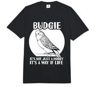 Budgie It's not just a Hobby It's a Way if Life - Parakeet Comfort Colors Adult Heavyweight T-Shirt