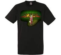 Budgie Logo Black Men T Shirt Men Shirt Rock Band Tee Music Top