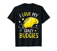 Budgie Lovers Parakeet Budgerigar Womens T-Shirt